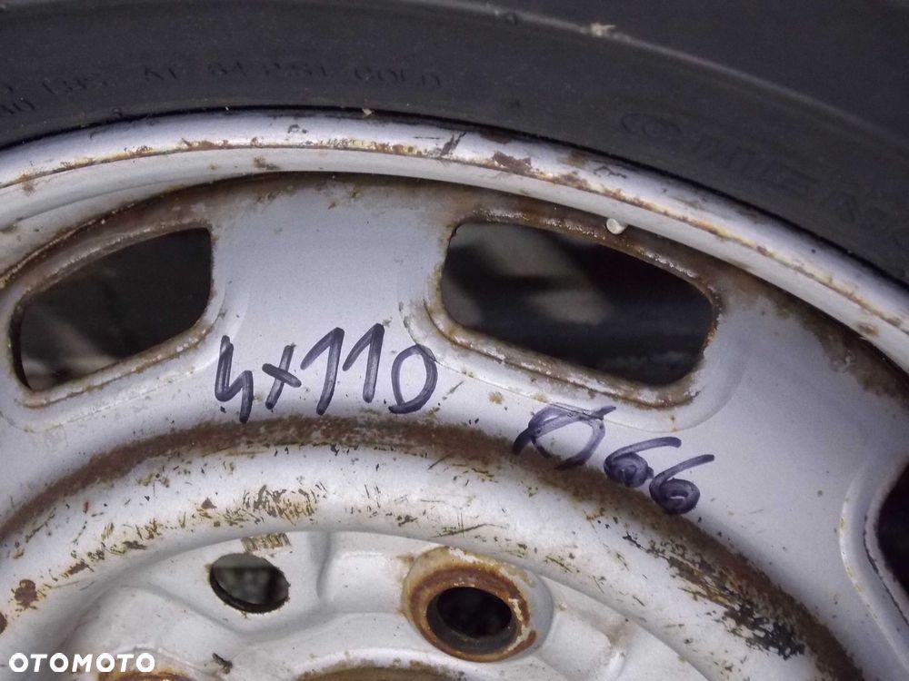 PIAGGIO PORTER DAIHATSU HIJET 96-16 KOLO FELGA STALOWA 4X110 4X12H 155R12C - 12