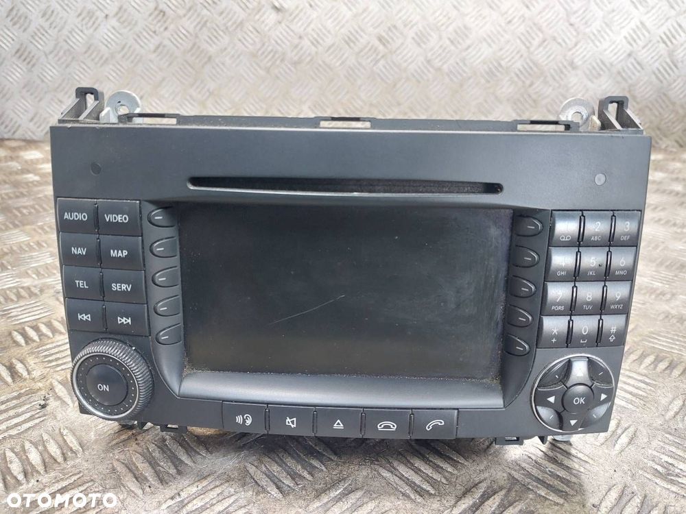 RADIO ODTWARZACZ MERCEDES-BENZ W245 B200 CDI A1698205189 ID: 239607 - 2