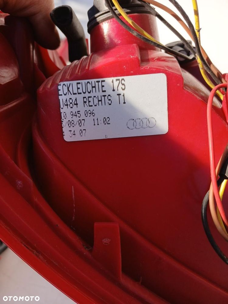 LAMPA TYŁ TYLNA PRAWA AUDI A5 COUPE CABRIO 8T0945096 - 3