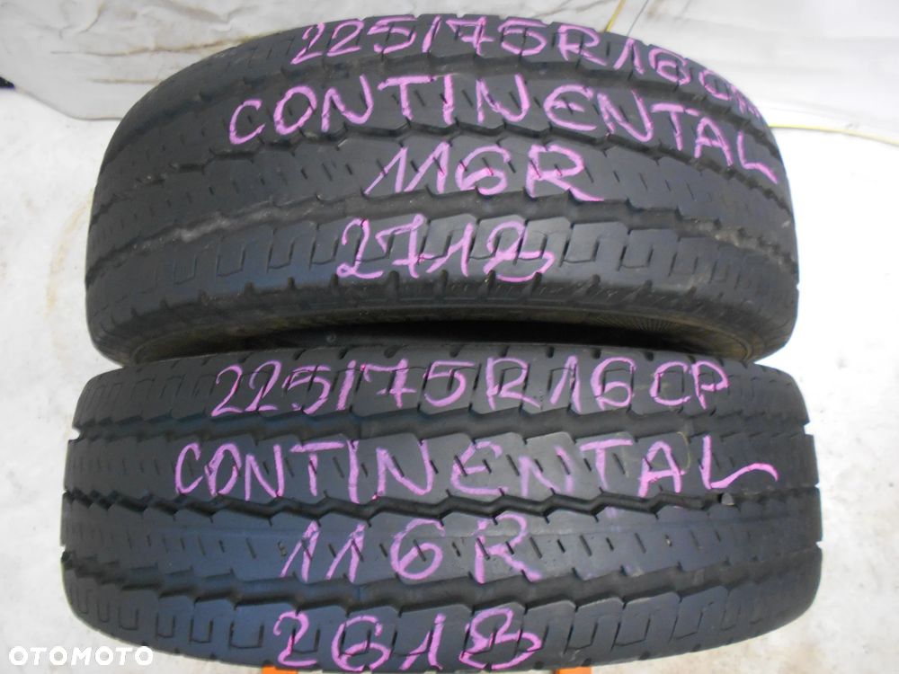 OPONY 225/75R16CP CONTINENTAL VANCO CAMPER DOT 2718 9MM - 1