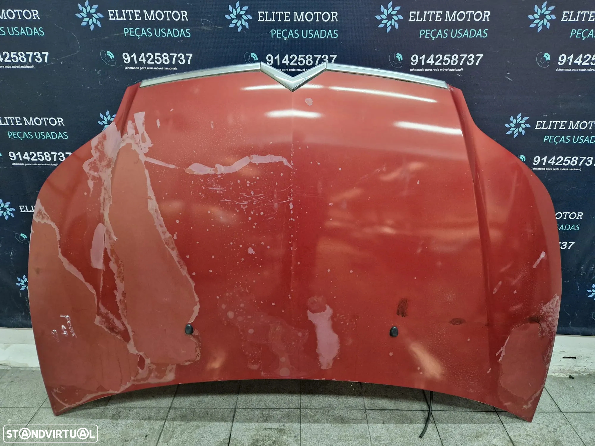 Capot usado CITROEN C4 vermelho - 4
