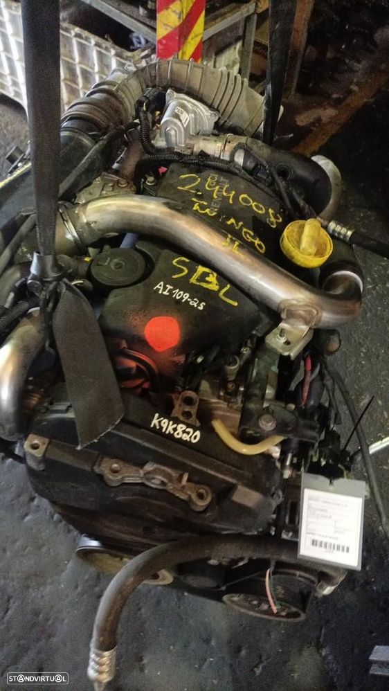 MOTOR COMPLETO | RENAULT TWINGO II (CN0_) | 07 - | Ref: K9K820 - 2