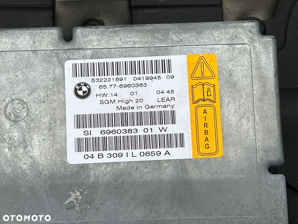 MODUŁ STEROWNIK GATEWAY 6960383 BMW E60 E61 E63 - 1