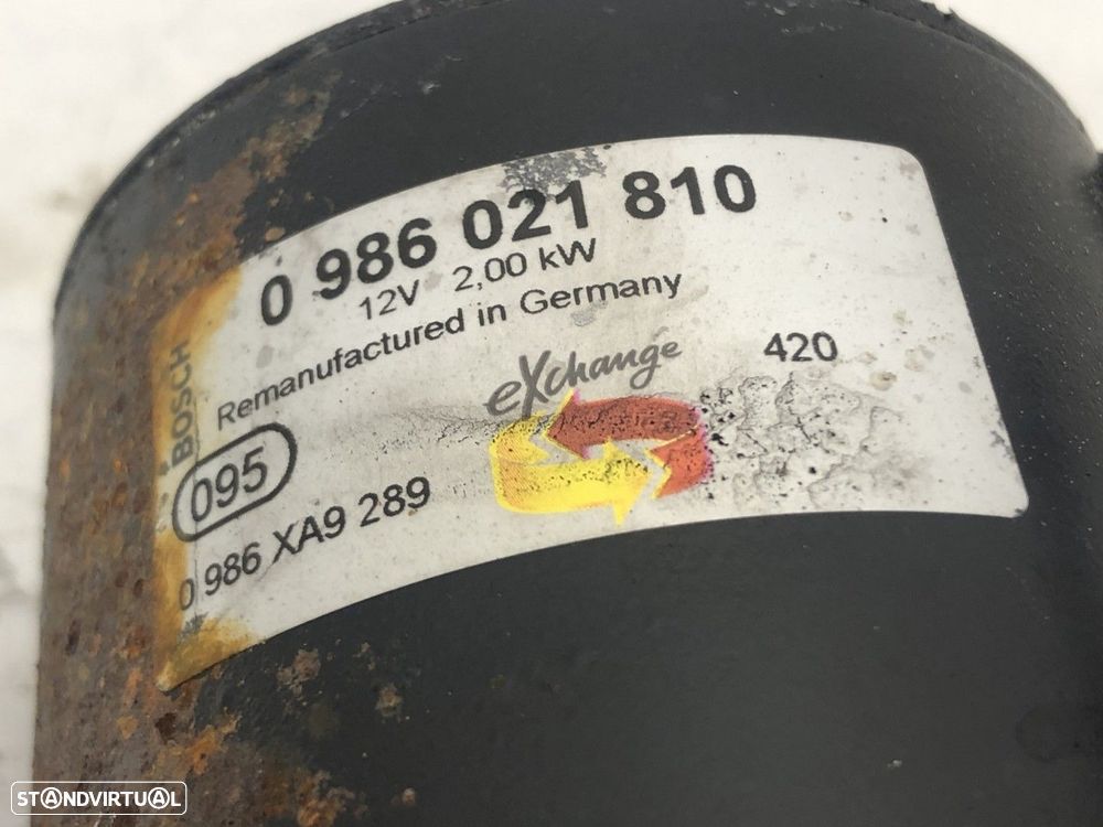 Motor de arranque FORD TRANSIT 2.4 TDCi 11.06 - 08.14 REF. 0 986 021 810    MOTO... - 4