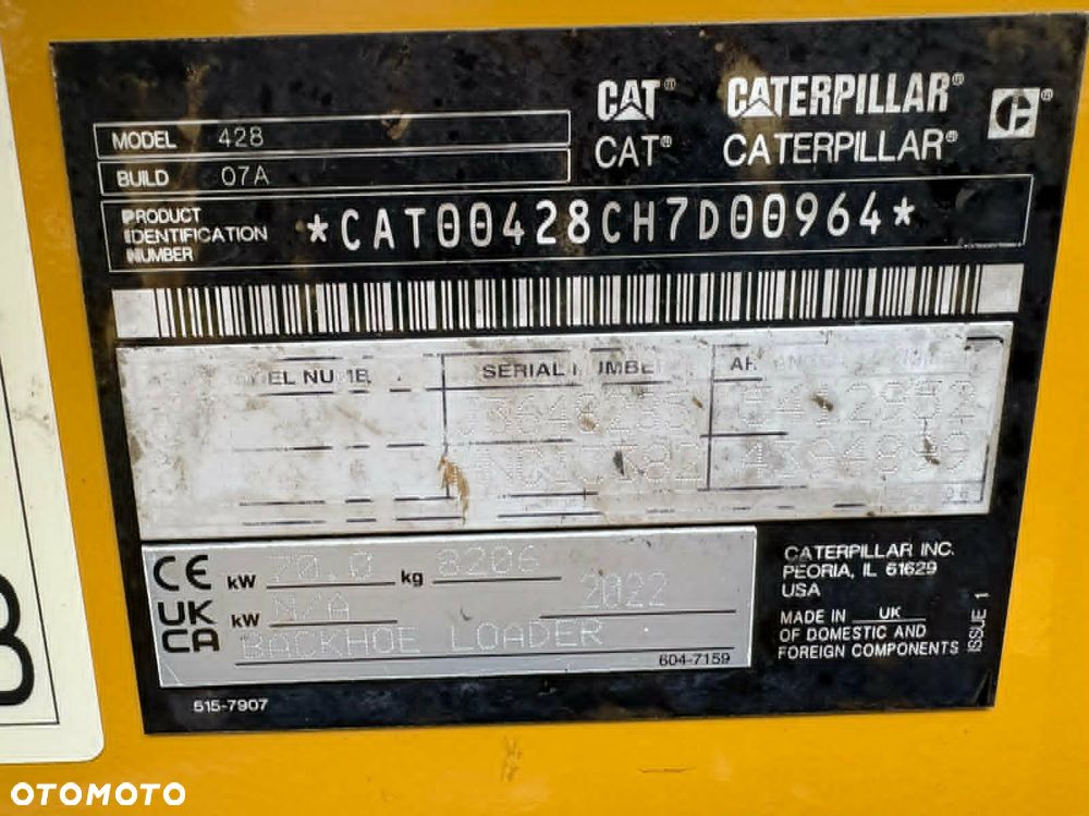 Caterpillar 428 - 7