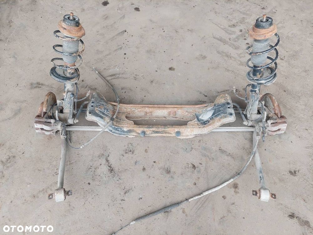 KOMPLETNE ZAWIESZENIE BELKA SANKI TYŁ AMORTYZATORY ALFA ROMEO 147 I - 4