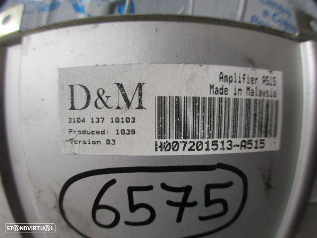 Modulo 310413710103 CITROEN DS3 1 A55 FASE 1 2010 1.6HDI 112CV 3P BRANCO Amplificador Do Som - 3