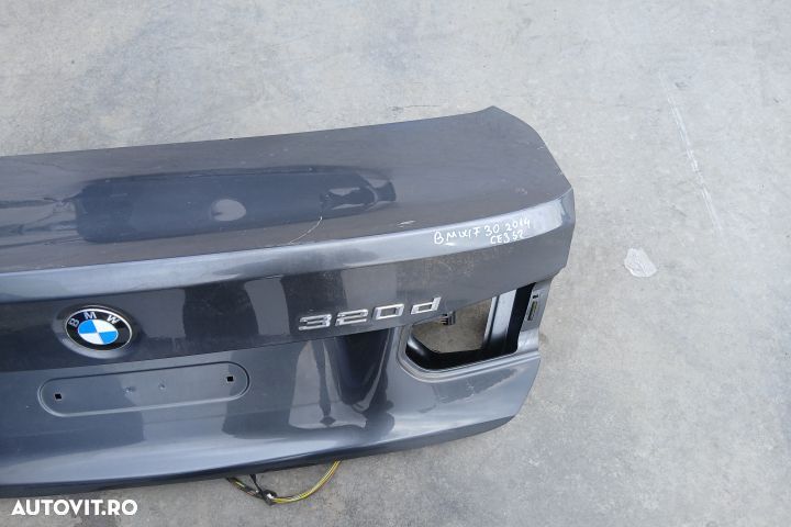 Capota portbagaj BMW Seria 3 F30 [2011 - 2016] Sedan 316d MT (116 hp) - 2
