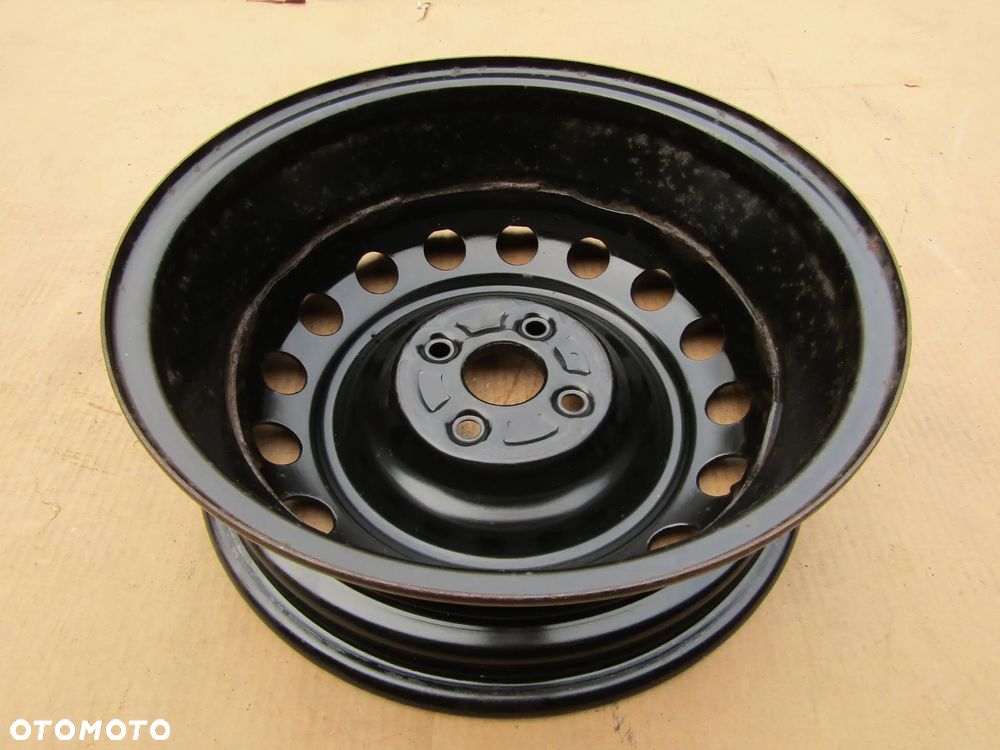 1x Felga Stalowa 15 Toyota Yaris III IQ 5j 4x100 ET39 + czujnik TPMS - 4