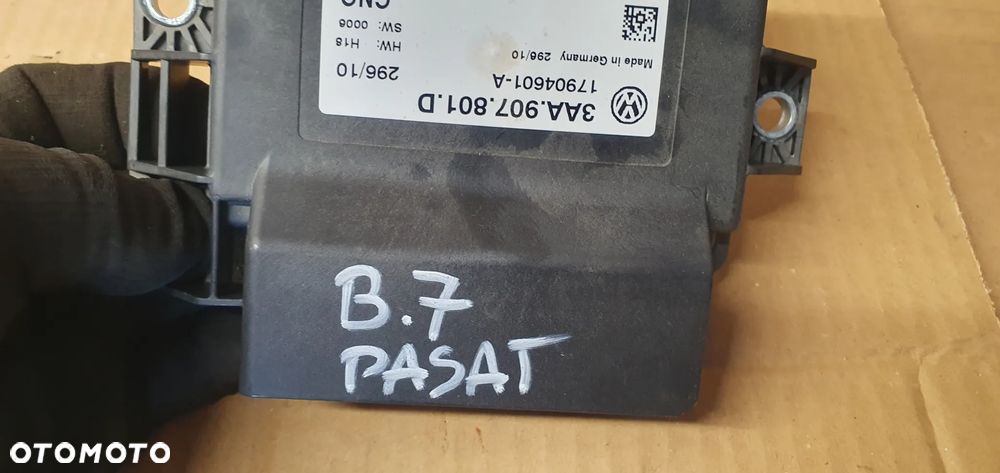 Moduł sterownik hamulca ręcznego VW Passat B7 3AA907801D - 6