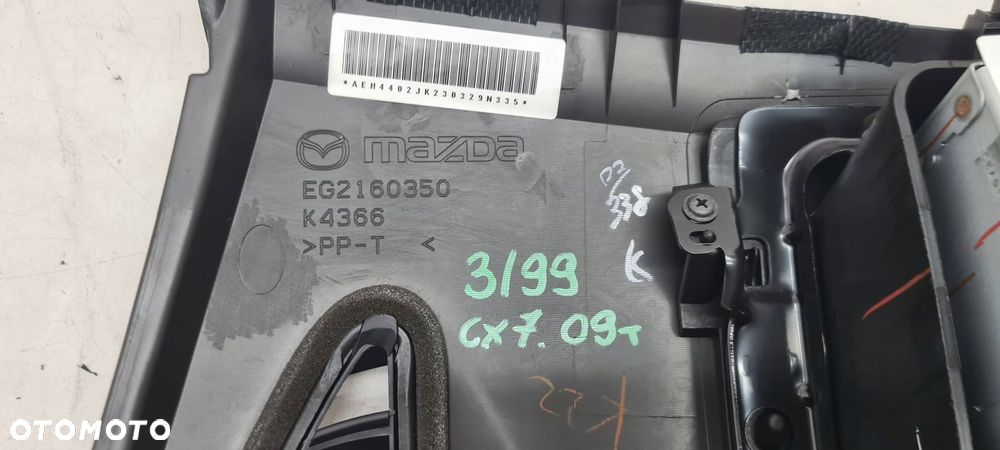 mazda cx7 09- poduszka pasażera zaślepka deski eu - 3