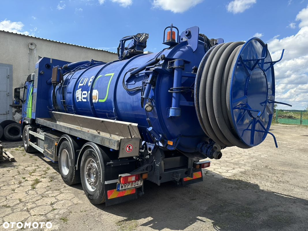 Volvo FM12 380 WUKO szambiarka + podajnik odsysacz do czyszczenia kanalizacji - 27