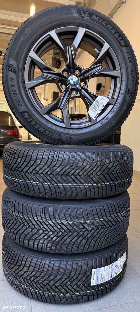 NOWE Oryginalne koła zimowe 18" Y Spoke 921 BMW X3 G45 225/60 R18 104H XL GREY - 8