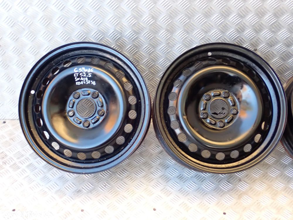 FELGI STALOWE FORD 6,5JX16  ET 52,5  5X108  KBA 43738 - 3