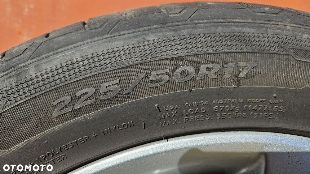 Alufelgi 5x115 opony lato letnie 225/50/17 opel astra j IV 4 superStan - 3