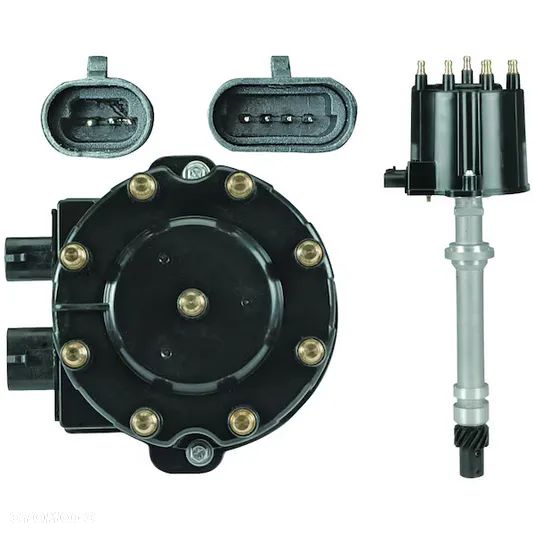 NOWY APARAT ZAPLONOWY MODUL GM V8 5.0 5.7 6.0 7.0 7.4 BUICK ELECTRA LESABRE REGAL ROADMASTER OLDSMOBILE CUSTOM CRUISER SALON SUPREME KOPULKA PALEC APARATU ZAPLONOWEGO Ignition Distributor BENZYNA - 1