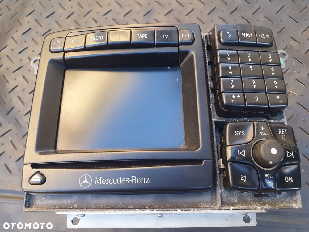 Mercedes-Benz S W220 2001 Panel / Radioodtwarzacz CD/DVD/GPS A2208203489 - 2