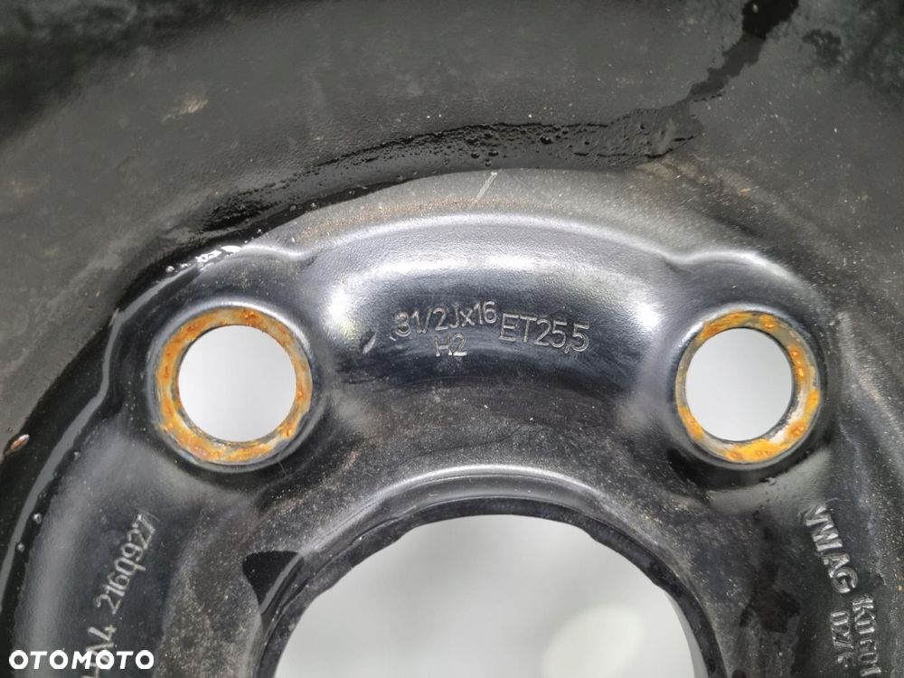 KOŁO DOJAZDOWE ZAPASOWE Audi Seat Vw Golf V 125/70 R16 1K0601027F 5x112 - 4