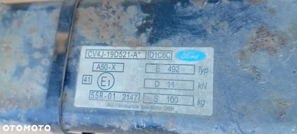 Hak holowniczy odpinany kula instalacja moduł Ford Kuga MK2 CV4J-19D521-AC EJ5J-19H378-AA - 10
