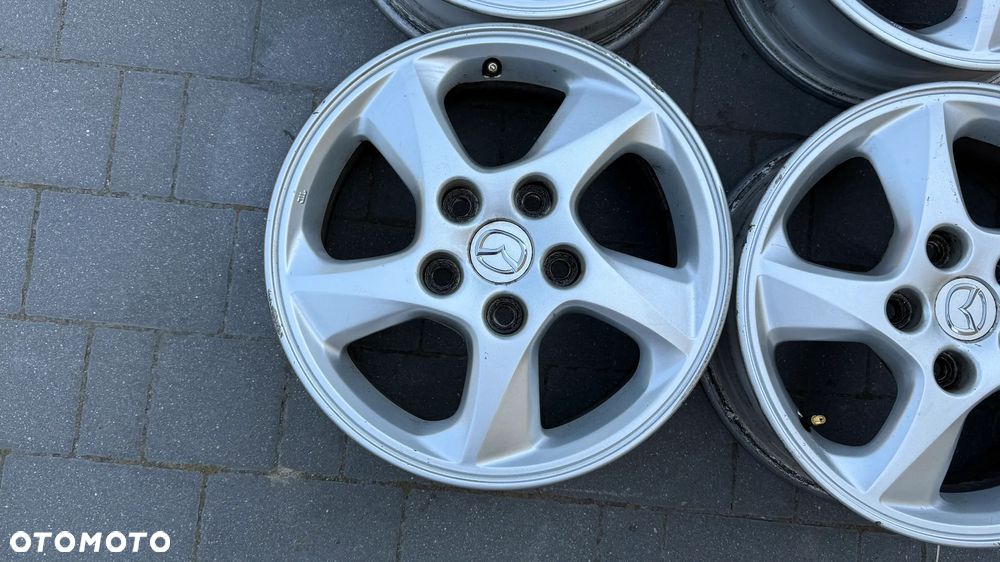 FELGI ALUMINIOWE r15 kola alufelgi 5x114.3 ET50 6JX15H2 toyota mazda premacy - 5