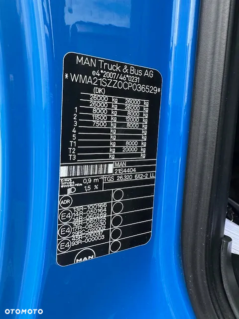 MAN Tgs 26.320 6x2 Chłodnia 24palety Euro 5 - 14