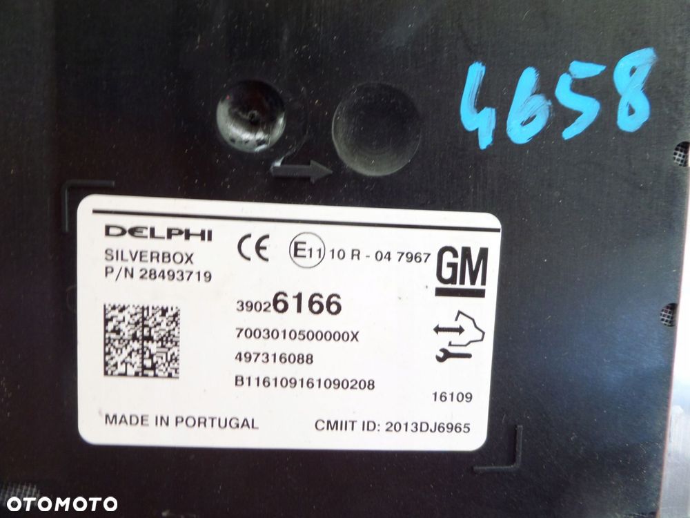 opel astra k v 15r- silverbox moduł sterownik radia nawigacji 39026166 - 4
