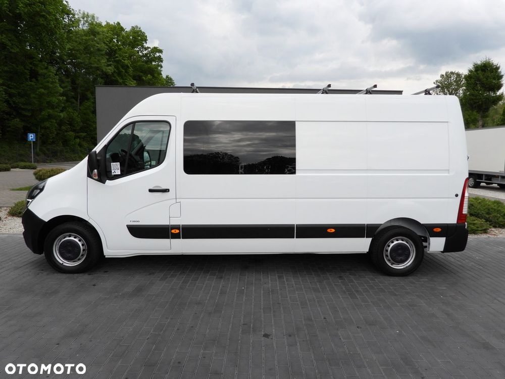 Opel MOVANO  FURGON BRYGADÓWKA  7 MIEJSC TEMPOMAT LEDY KLIMATYZACJA  135KM - 10