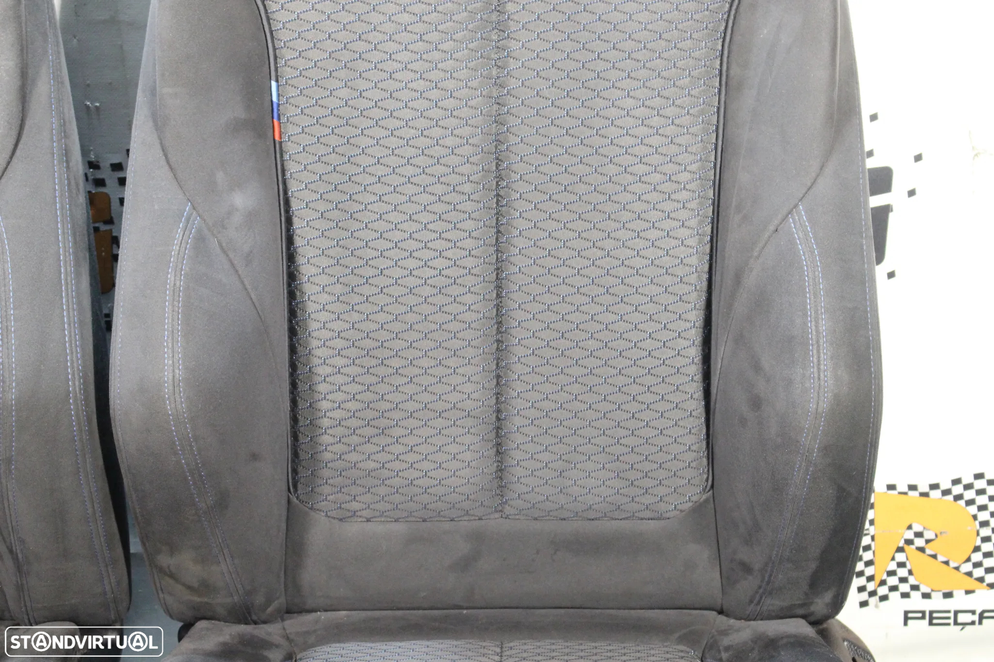Bancos BMW Serie 2 F22 Pack M em Alcântara com Quartelas - 14