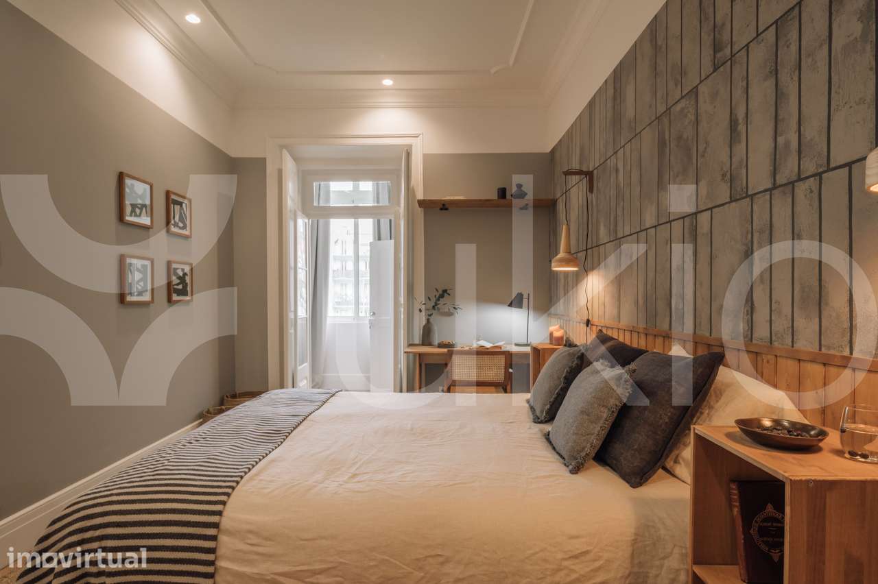 Apartamento T2 em centro de Campo Ourique - Grande imagem: 3/22