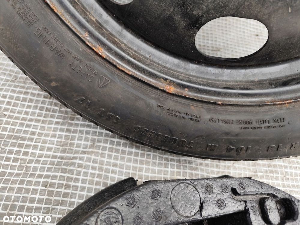 PEUGEOT 508 I 10-18 KOŁO DOJAZDOWE DOJAZD DOJAZDÓWKA 135/80R18 ET32 - 8