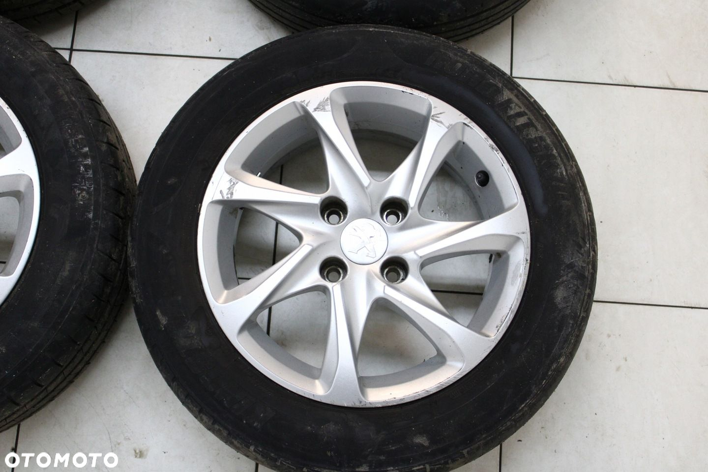 FELGI ALUMINIOWE ALUFELGI PEUGEOT 15 4X108 6J ET23 9673773577 - 5