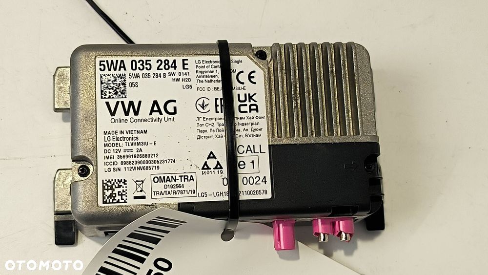 MODUŁ SKODA KAROQ LIFT 5WA035284E - 2