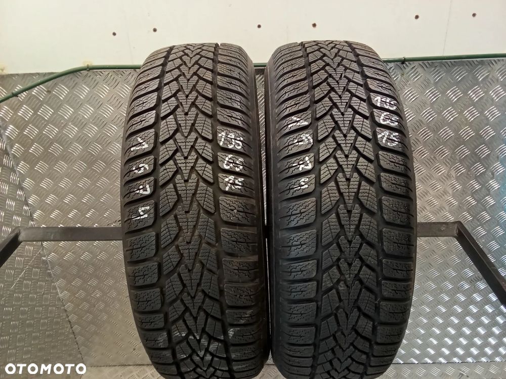 2x Dunlop Winter Response2 195/65/15 91T nr.1574 8mm - 1