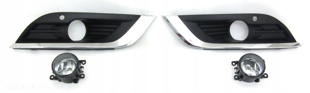 Renault Talisman 16 - Kratki PDC / atrapy / listwy chrom / halogeny Zestaw - 1