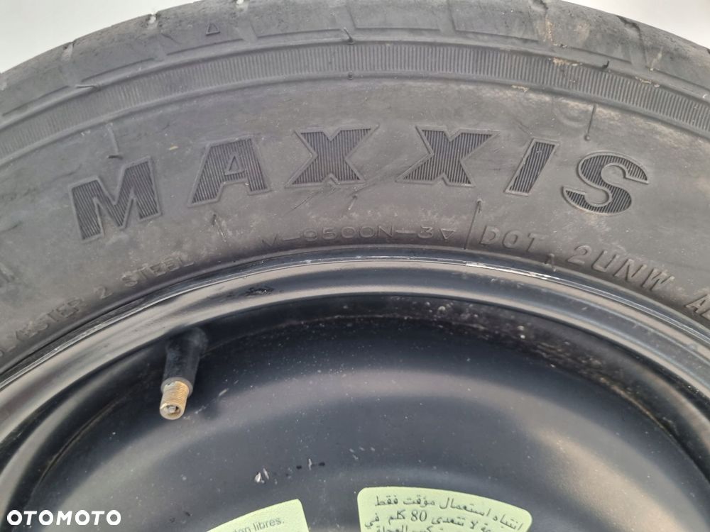 KOŁO DOJAZDOWE Peugeot 207 dojazdówka 125/80 R15 4x108 Citroen C3 2150753 - 6