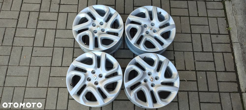 FELGI ALUMNIOWE 4x100 6.5Jx17 CALI ET40 fi 60 8967R RENAULT KADJAR SCENIC CLIO KOMPLET 4 SZTUKI - 1