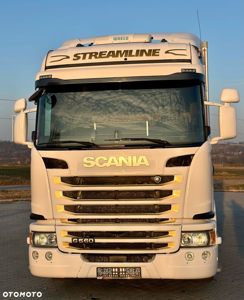 Scania G360 / IZOTERMA / 6.8 M DŁUGOŚCI / AUTOMAT / CAŁA NA PODUSZKACH / KLIMA POSTOJOWA / ELEKTRYCZNA ROLETA TYŁ / SYPIALKA - 8