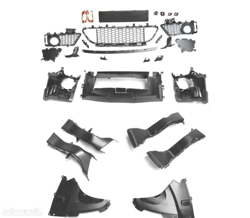 PARA-CHOQUES FRONTAL BMW F30 F31 11- LOOK M PDC - 3