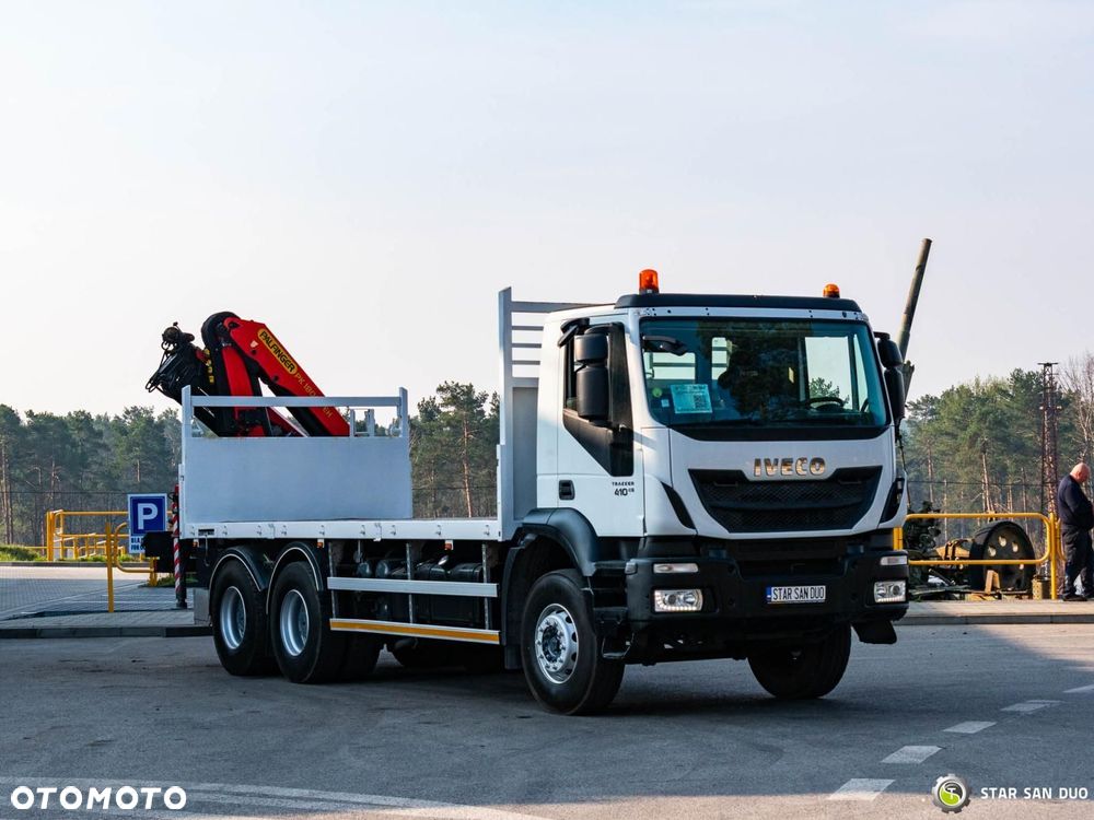 Iveco TRAKKER 410 6x4 Palfinger PK 18002 EH HDS Żuraw Rotator - 9