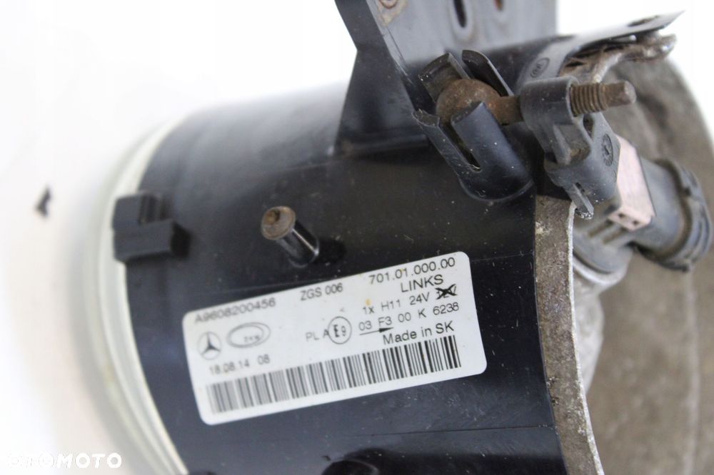 HALOGEN LAMPA PRZECIWMGIELNY MERCEDES ACTROS MP4 MP5 LEWY - 6