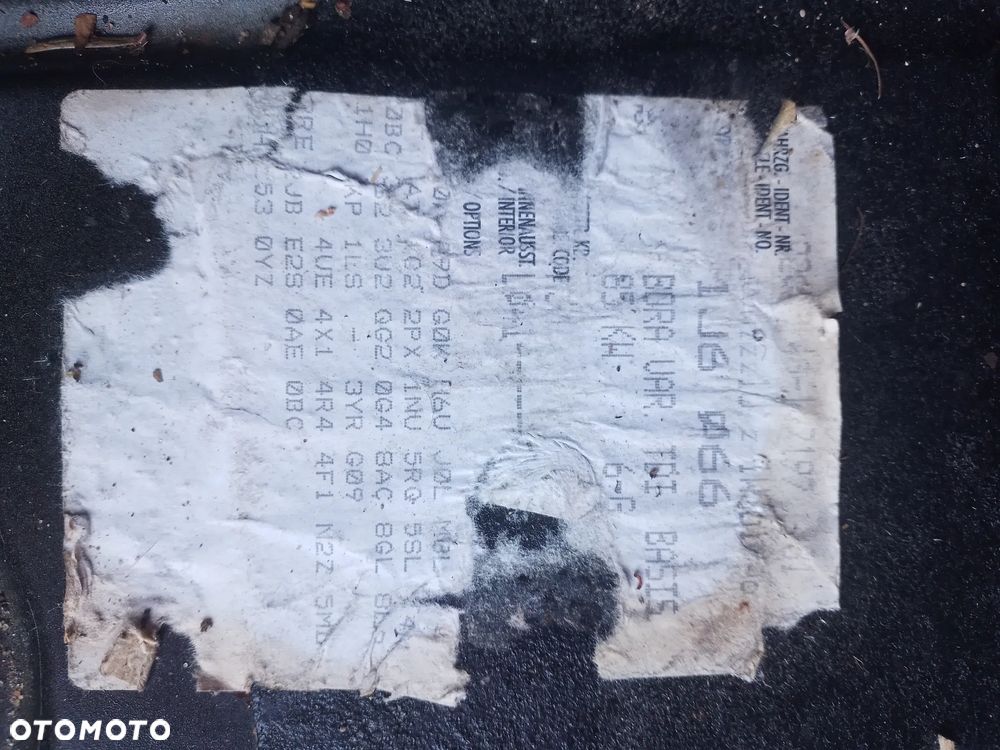 VW BORA   1.9 TDI AUY, AJM   BŁOTNIK PRAWY LEWY PRZÓD LO41/L041 - 34