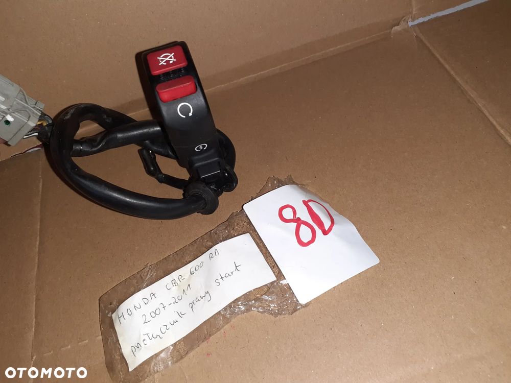 HONDA CBR 600 RR 2007 - 2011 PRZEŁĄCZNIK PRAWY STARTER - 3