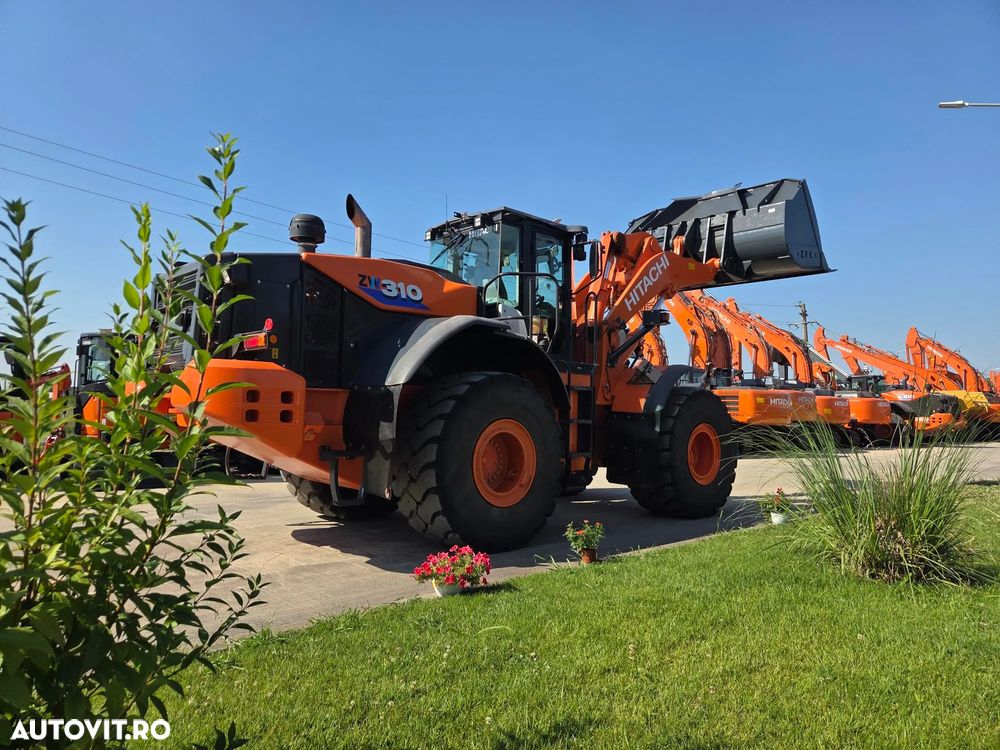 Hitachi ZW310-6, 2019, 7.734h, cupa 5mc, 28 tone, Gresare automata, Cantar, Anvelope Goodyear L5 70% ok, camera spate, consum 17,6l/h, descarca la 4,4m, motor 285CP, VIRARE JOYSTICK, revizii ok, STARE FOARTE BUNA, posibilitate leasing-PROMOTIE 98.750 eur+Tva - 3