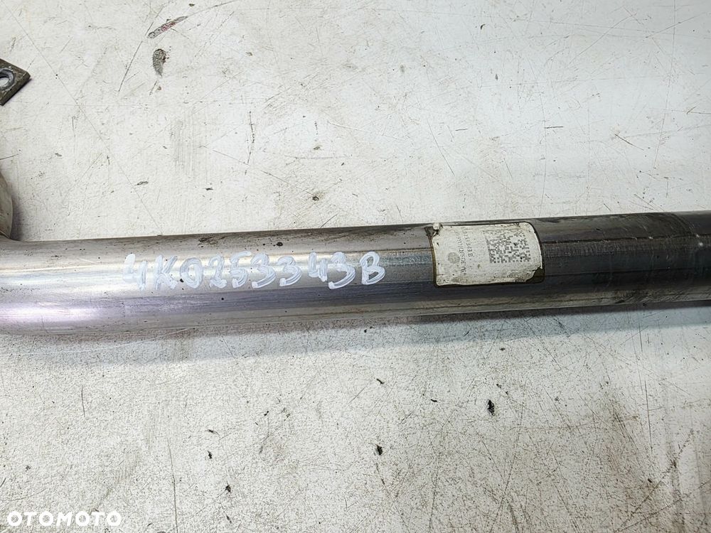 RURA RURKA RECYRKULACJI SPALIN AUDI A6 C8 A7 3.0 TDI 4K0253343B - 3