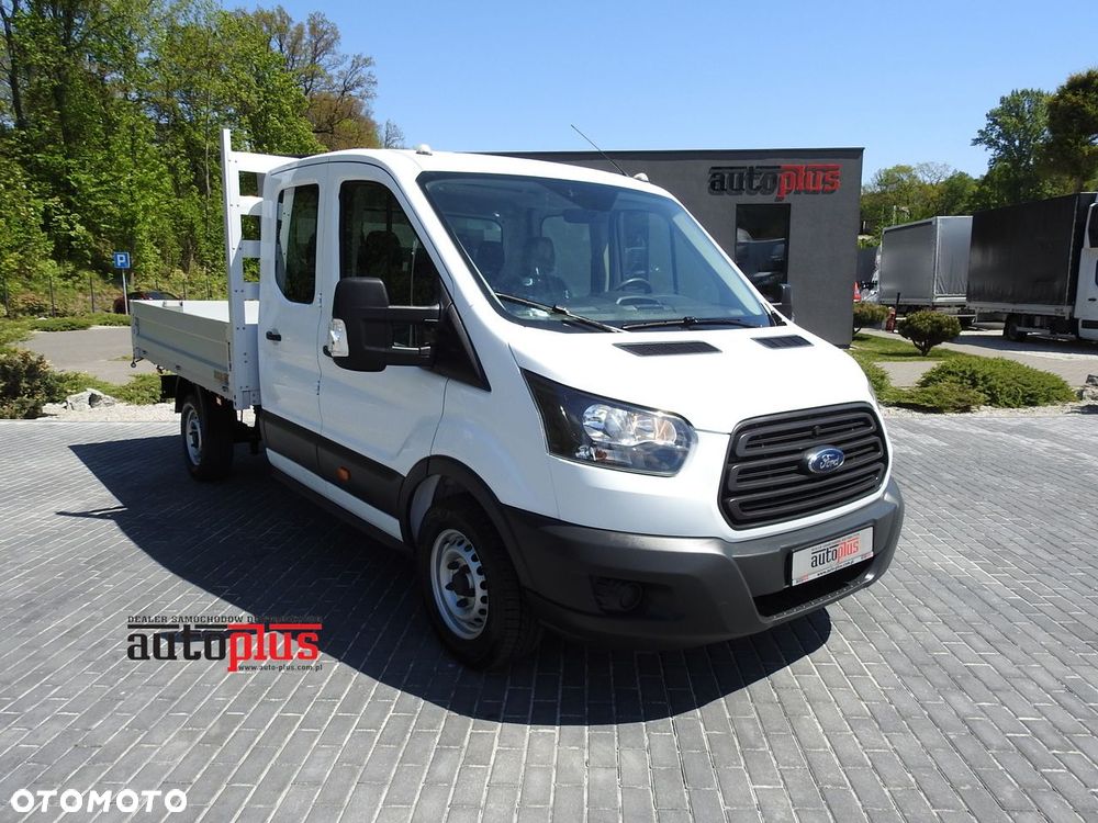Ford TRANSIT SKRZYNIA PODWÓJNA KABINA DOKA 7 MIEJSC KLIMATYZACJA  130KM - 2