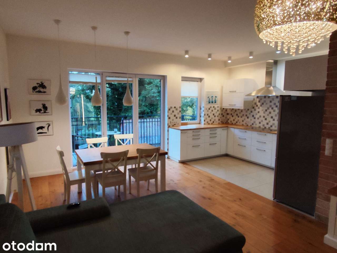 Apartament 135 m2 z garażem i tarasem Radogoszcz