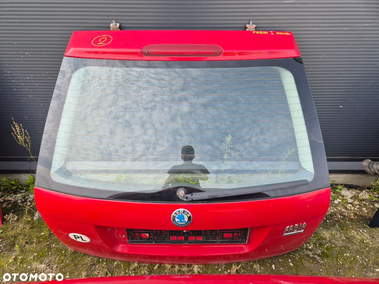 SKODA FABIA I ZDERZAK ZŁOTY ZIELONY KLAPA BŁOTNIK REFLEKTOR LAMPA PAS PRZEDNI WZMOCNIENIE - 2