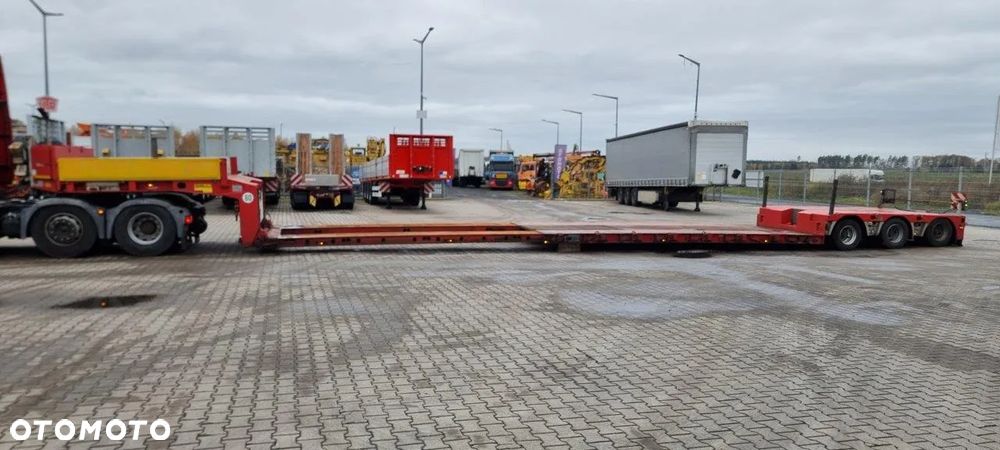 Doll DOLL naczepa 3 osiowa typu tiefbett, odpinany balkon, rozciągana - 10