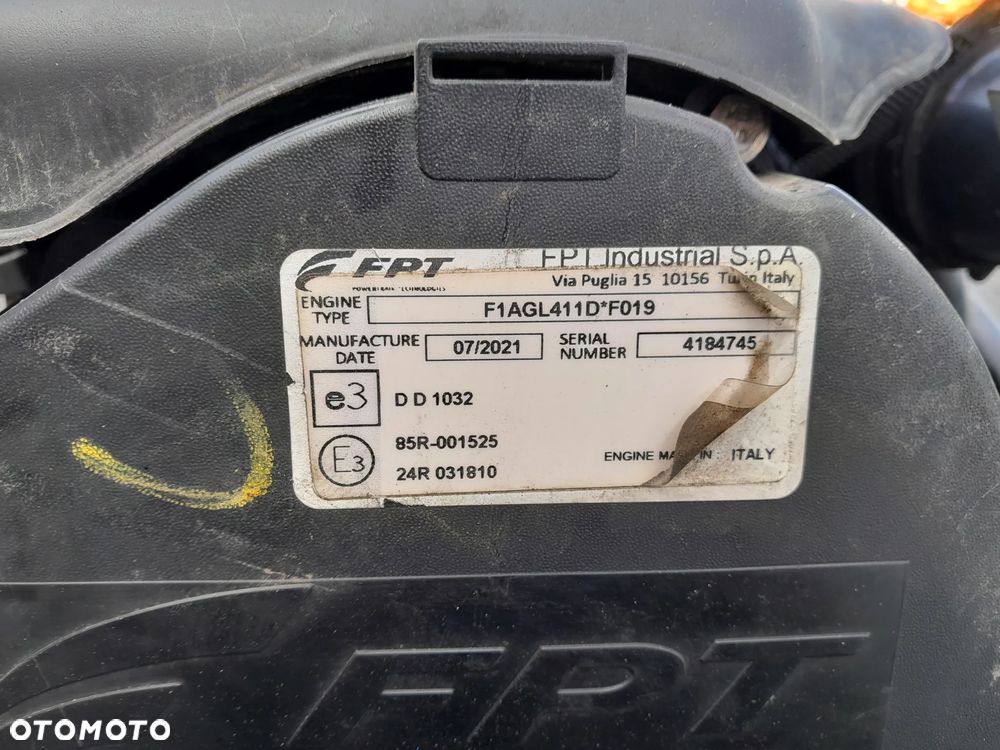Silnik Iveco Daily 2.3L ADBLUE EURO 6 F1AGL411D , 2021r. 80TYS. PRZEBIEG !! - 4
