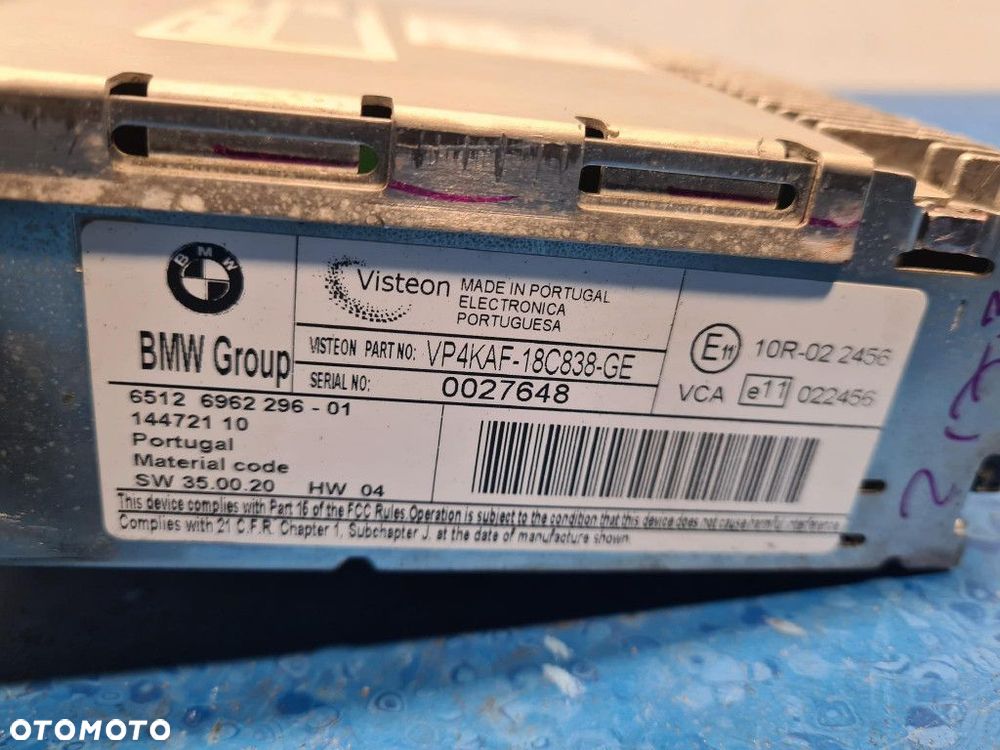 BMW 320I E90 RADIO 6932798011 475 - 6